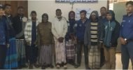 জগন্নাথপুরে সাজাপ্রাপ্ত আসামিসহ গ্রেপ্তার ৯