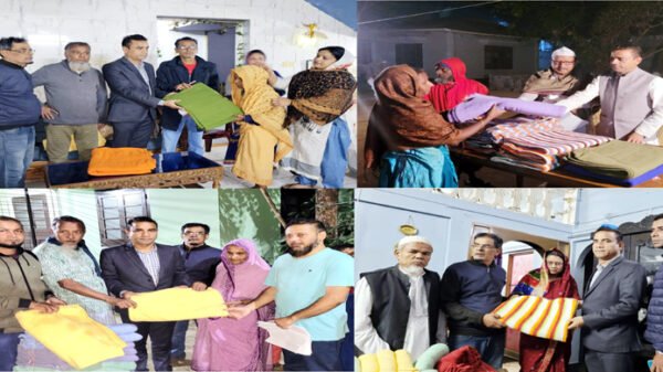 আলম খান মুক্তির শীতবস্ত্র বিতরণ অব্যাহত