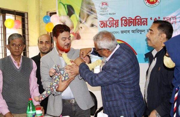 সিলেটে ভিটামিন এ প্লাস ক্যাম্পেইন উদ্বোধন