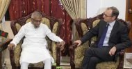 মেয়র আরিফের সাথে যুক্তরাজ্যের রাষ্ট্রদূতের সৌজন্য সাক্ষাত