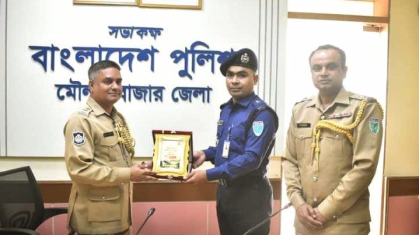 কুলাউড়া থানার সুজন তালুকদার জেলার শ্রেষ্ঠ এসআই নির্বাচিত