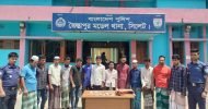 জৈন্তাপুরে পৃথক অভিযানে সাজাপ্রাপ্ত আসামিসহ গ্রেপ্তার ১৩