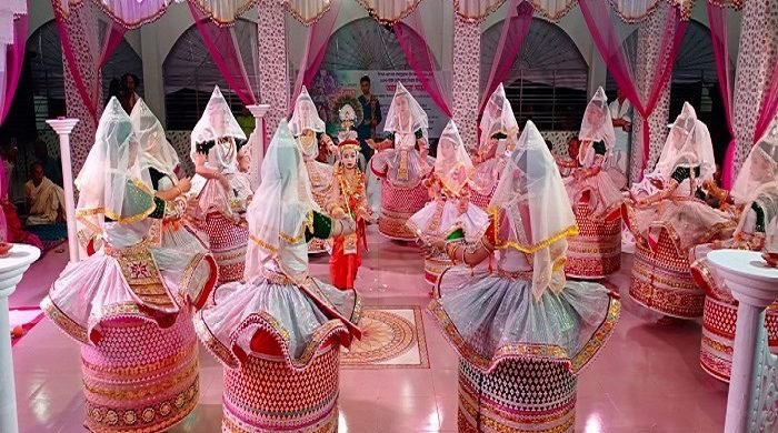 সিলেটে ইন্দো-বাংলা বসন্তরাস উৎসব অনুষ্ঠিত