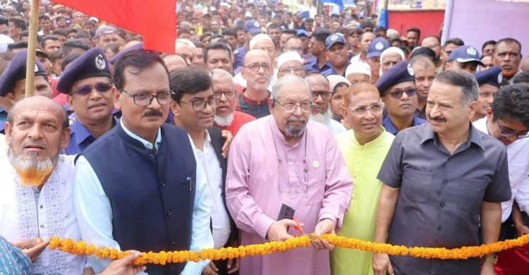 ভোলাগঞ্জে প্রথম বর্ডার হাটের উদ্বোধন