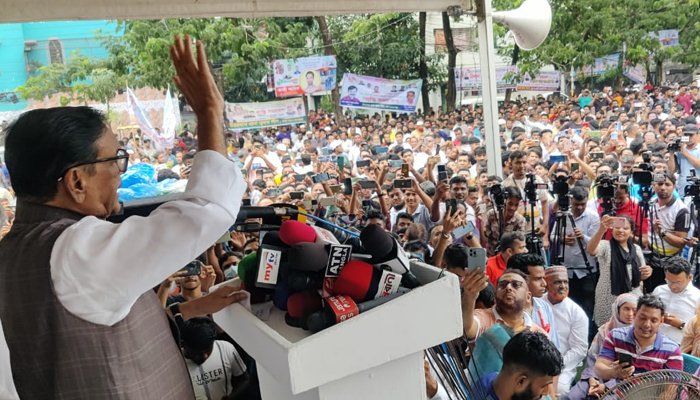 জামায়াতকে মাঠে নামিয়েছে বিএনপি: কাদের