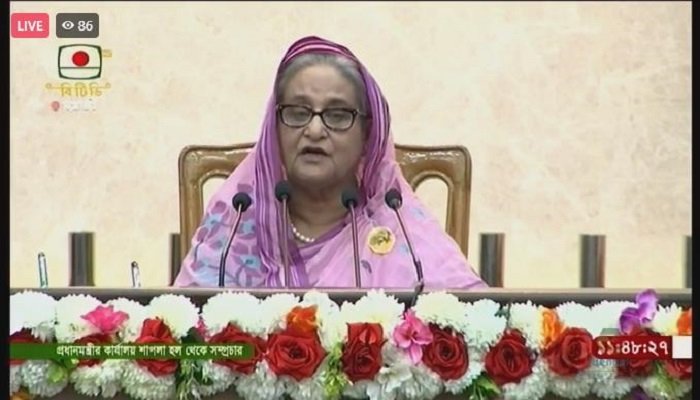কারো খবরদারির কাছে বাংলাদেশ নতজানু হবে না: প্রধানমন্ত্রী