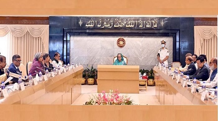 প্রধানমন্ত্রীর সভাপতিত্বে মন্ত্রিসভার বিশেষ বৈঠক