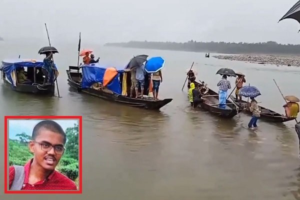 জাফলংয়ে গোসলে নেমে নিখোঁজের দুদিন পর স্কুল ছাত্রের লাশ উদ্ধার