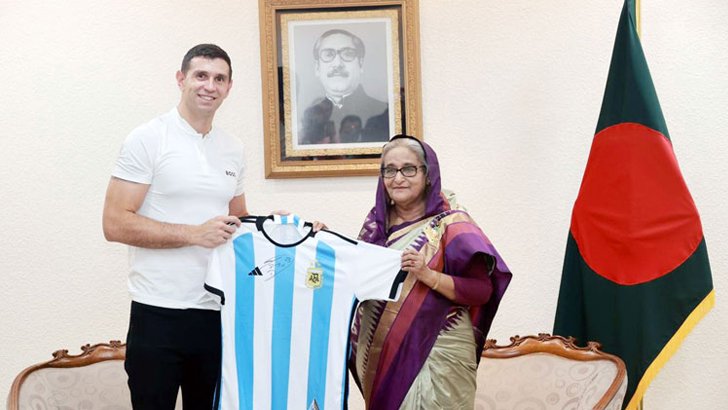 প্রধানমন্ত্রীর সঙ্গে দেখা করলেন মার্তিনেজ