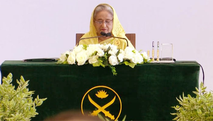 যুদ্ধ নয়, শান্তিতে বিশ্বাস করে বাংলাদেশ: প্রধানমন্ত্রী