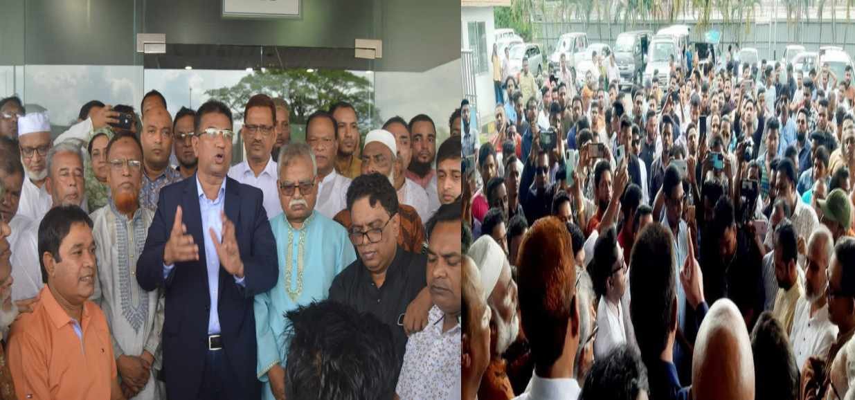 যুক্তরাজ্য-যুক্তরাষ্ট্র সফর শেষে এড. নাসির দেশে ফিরেছেন, বিমানবন্দরে সংবর্ধিত