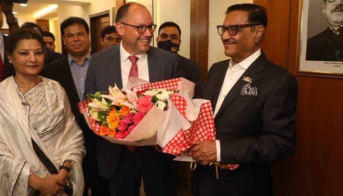 মার্কিন রাষ্ট্রদূত তত্ত্বাবধায়ক ও সংলাপ নিয়ে কোনো কথা বলেননি: কাদের