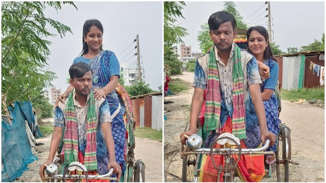 এবার হিরো আলম রিকশা চালক