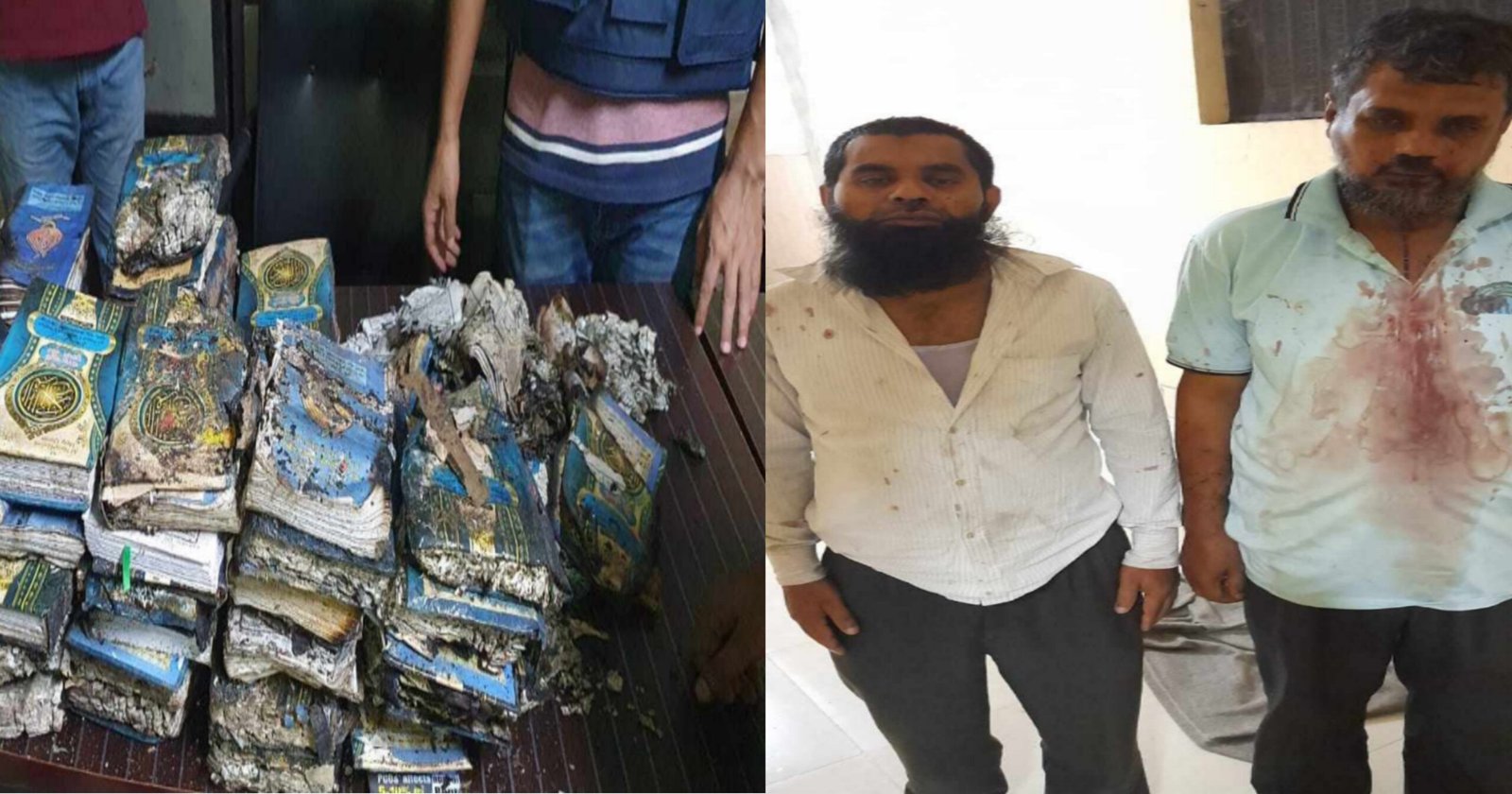 কোরআন শরিফ পুড়ানোর অভিযোগ: অভিযুক্ত দুই শিক্ষক আটক