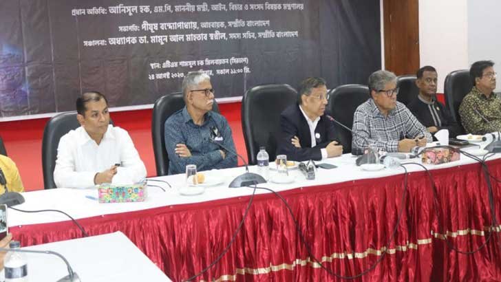 বিএনপি-জামায়াত ক্ষমতায় এলে দেশ হবে বিরান ভূমি : আইনমন্ত্রী