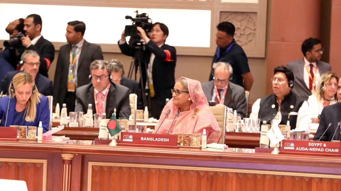 জি-২০ শীর্ষ সম্মেলনে যোগ দিয়েছেন প্রধানমন্ত্রী