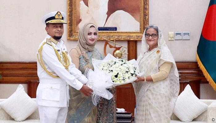 এডমিরাল পদে পদোন্নতি পেলেন নৌবাহিনী প্রধান