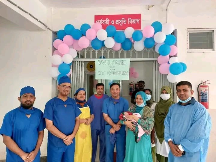 ৪০ বছর পর দোয়ারাবাজার উপজেলা স্বাস্থ্য কমপ্লেক্সে প্রথম সিজার সম্পন্ন