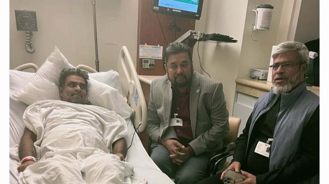 যুক্তরাষ্ট্র বিএনপি নেতা শরিফুল খালিশদার অসুস্থঃ রোগ মুক্তি কামনা