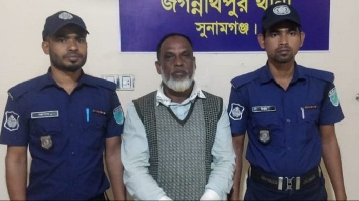 জগন্নাথপুরে বিএনপির কর্মী গ্রেপ্তার