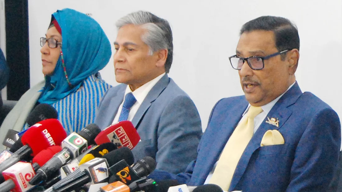 ভোটের তারিখ পেছানো হলে আপত্তি নেই: ওবায়দুল কাদের