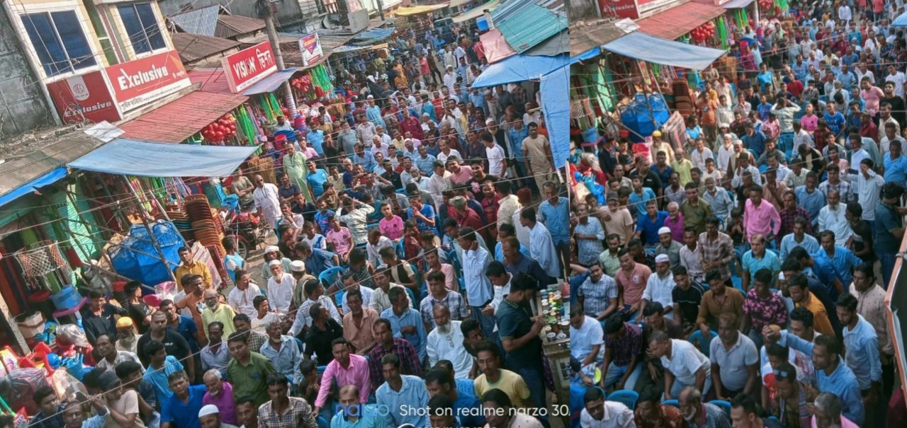 জগন্নাথপুরে শান্তি মিছিল ‘ সুনামগঞ্জ -৩ আসনে আ.লীগের উত্তরাধিকার চাই’