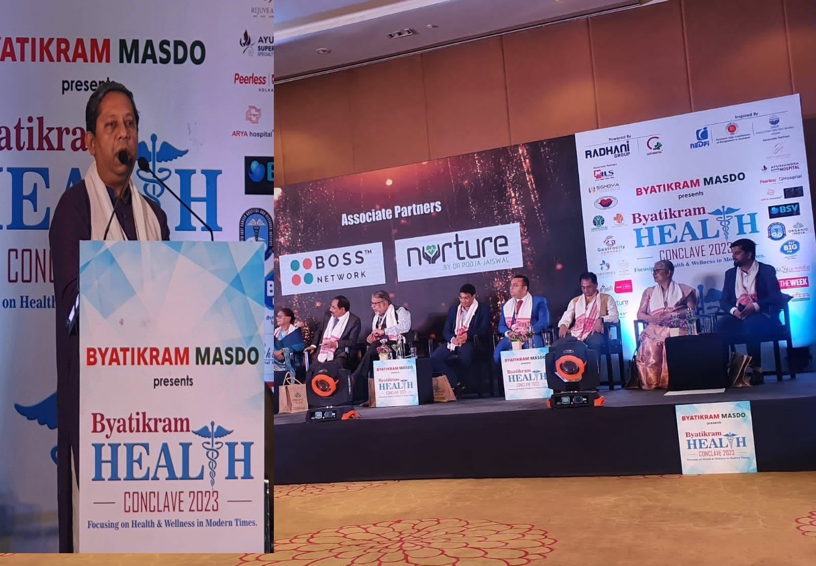 আসামে হেলথ কনক্লেভে কিনোট পেপার উপস্থাপন করলেন অধ্যাপক ডা. স্বপ্নীল