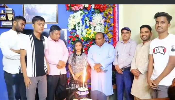 জন্মদিনে সবার ভালোবাসায় সিক্ত হাবিবা আক্তার সাবাহ