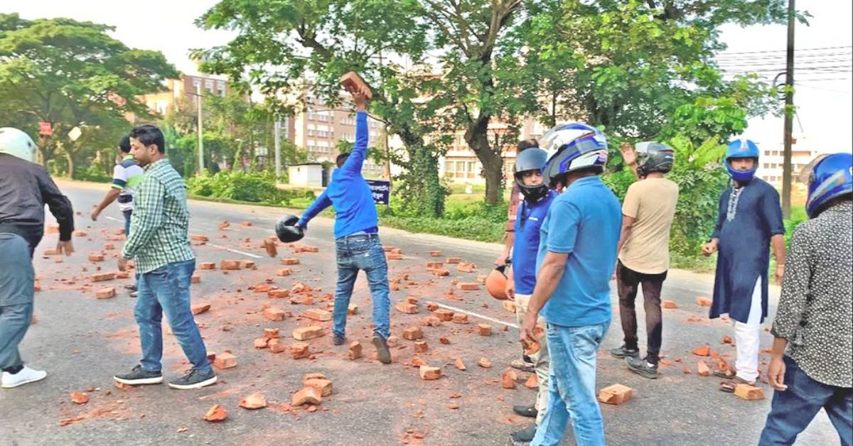 সিলেটে বিক্ষিপ্ত পিকেটিং, বন্ধ দূরপাল্লার বাস