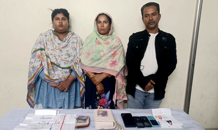সিলেট মহানগর গোয়েন্দা পুলিশের হাতে প্রতারক চক্রের ৩ সদস্য আটক