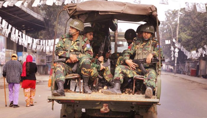 সেনাবাহিনী মোতায়েন নিয়ে নতুন সিদ্ধান্ত
