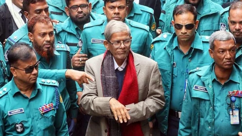 ৯ মামলায় মির্জা ফখরুলের জামিন শুনানি কাল