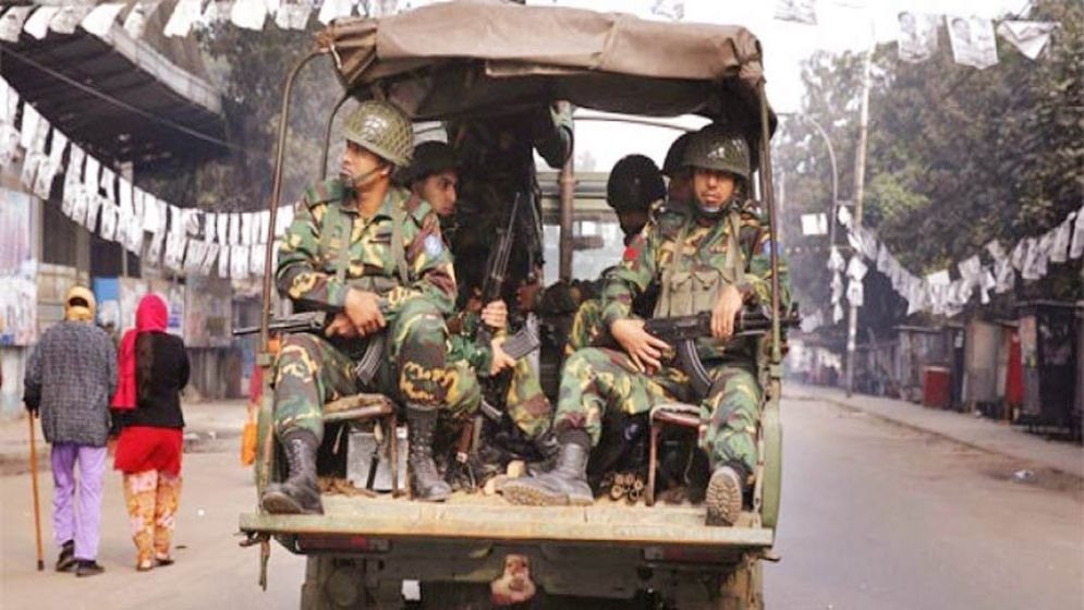 বুধবার মাঠে নামছে সেনাবাহিনী