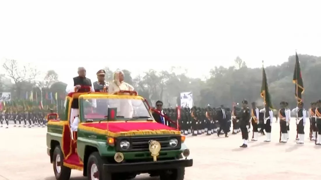 সফিপুরে আনসার একাডেমিতে প্রধানমন্ত্রী