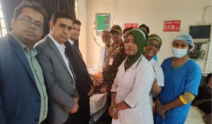 ওসমানী হাসপাতালে বিনামূল্যে মুক্তিযোদ্ধার হার্টে রিং স্থাপন