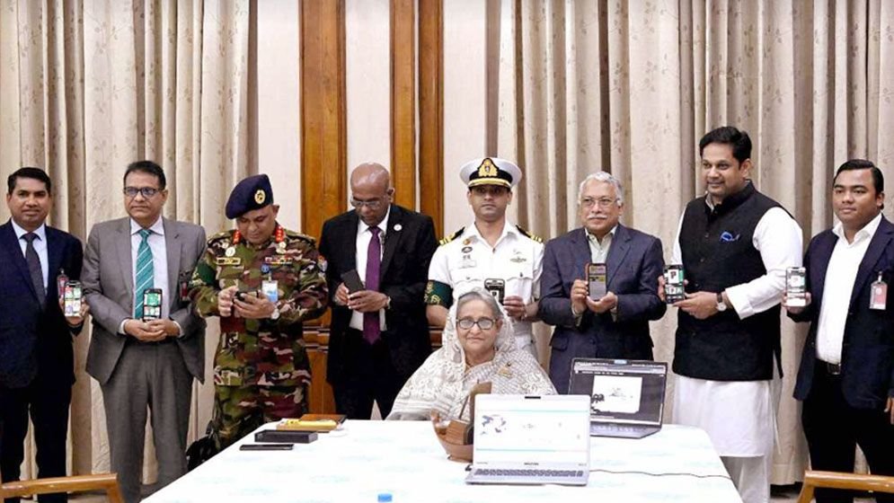 ‘বঙ্গবন্ধু’ অ্যাপ উদ্বোধন করলেন প্রধানমন্ত্রী