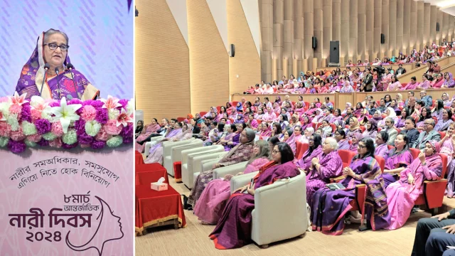 নারীদের অর্থনৈতিক সক্ষমতা বাড়াতে কাজ করছে সরকার: প্রধানমন্ত্রী