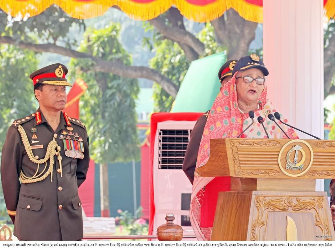 যেকোনো পরিস্থিতি মোকাবিলায় সশস্ত্র বাহিনীকে সক্ষম করা হচ্ছে: প্রধানমন্ত্রী