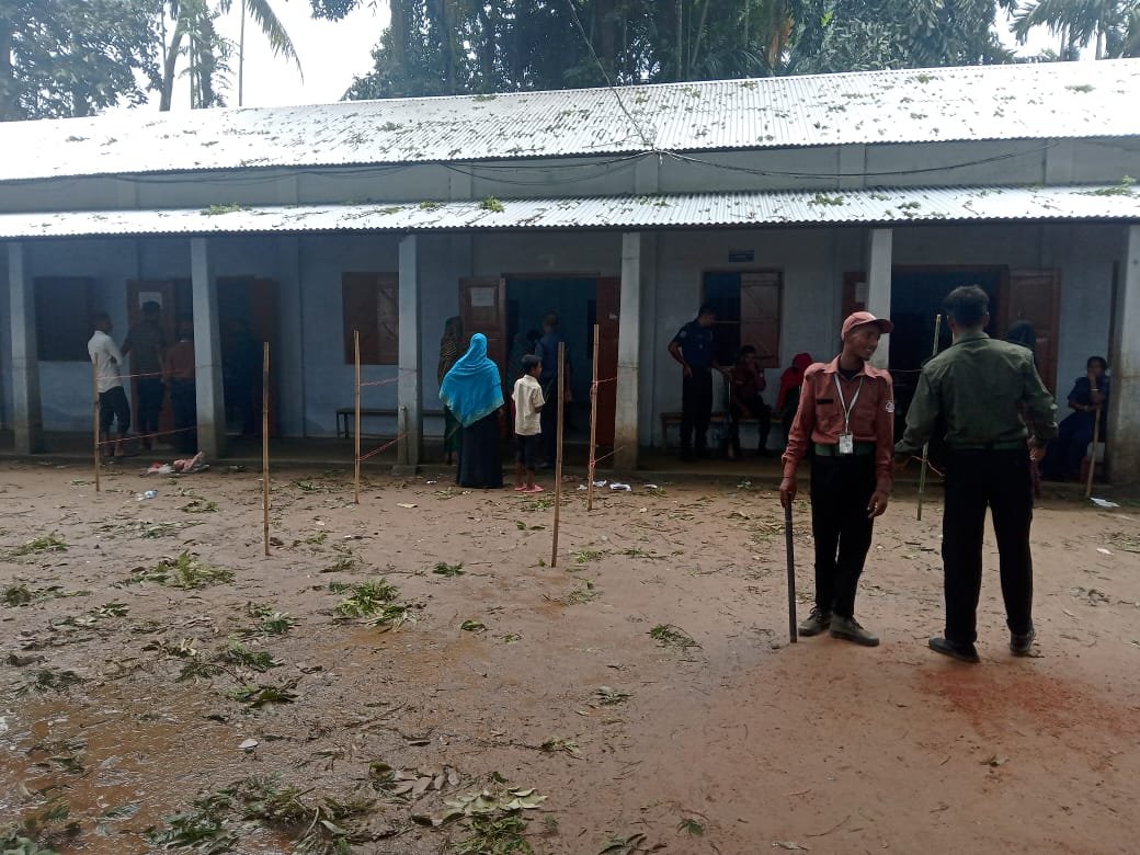 বন্যা কবলিত সিলেটের ২ উপজেলায় ভোটগ্রহণ