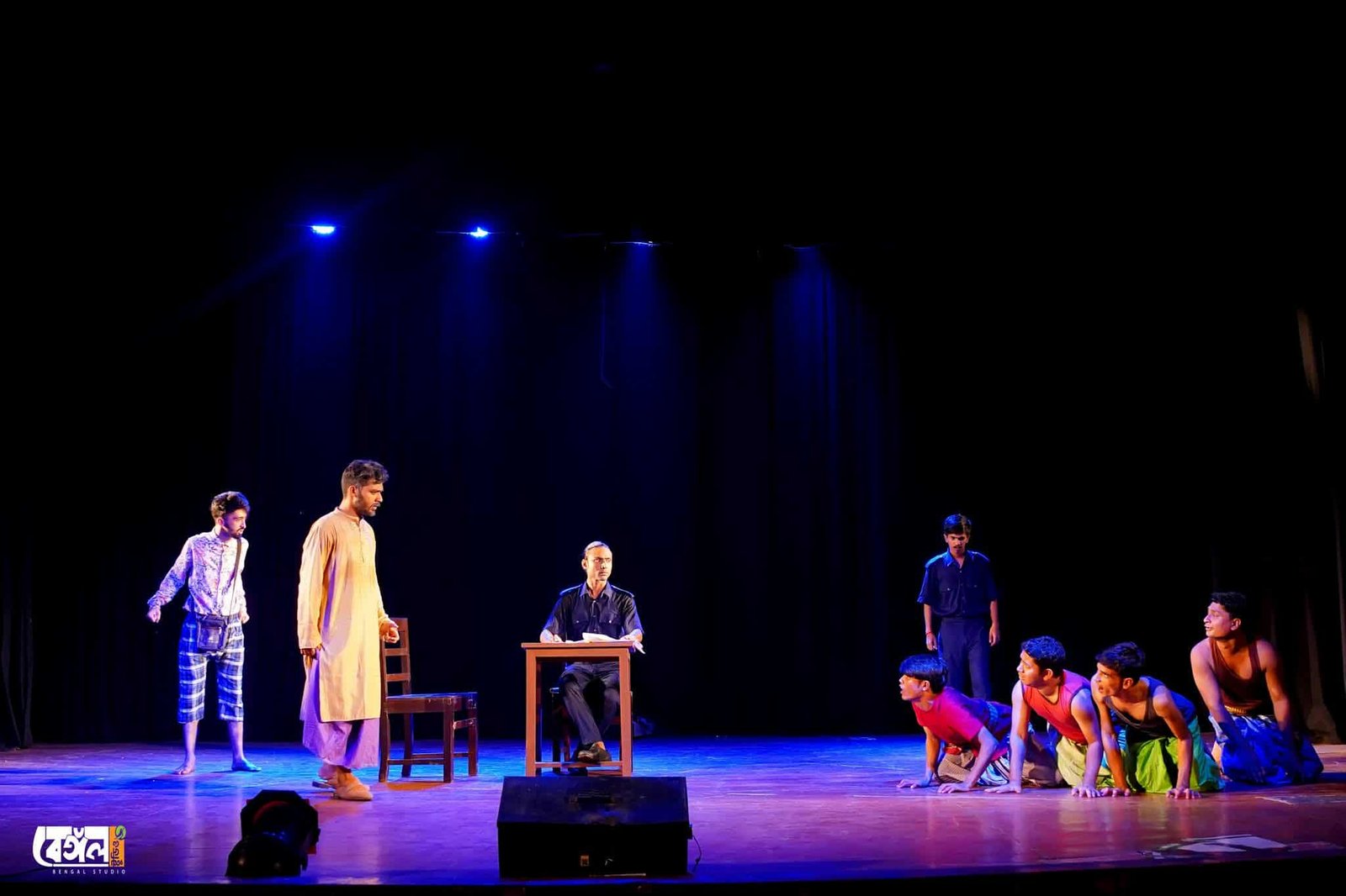 নাটক হরিণচর এর প্রথম প্রদর্শনী মঞ্চায়িত, দ্বিতীয় প্রদর্শনী আজ