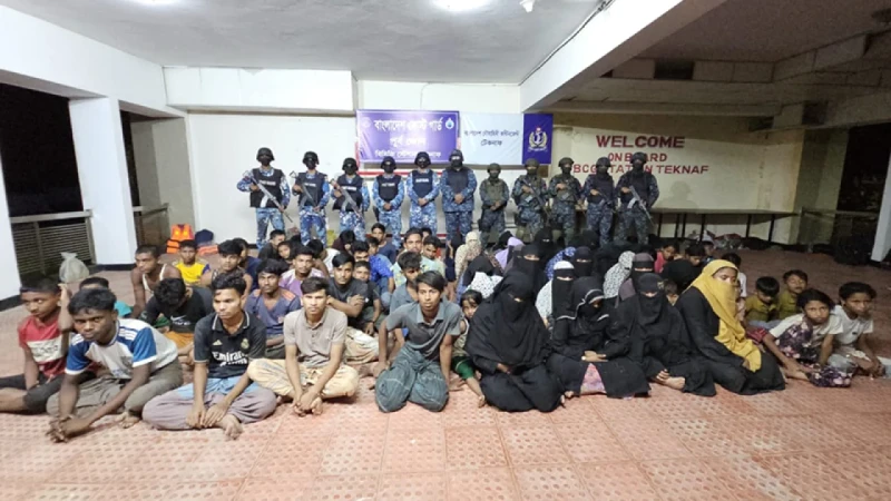 টেকনাফে গহীন পাহাড়ে অভিযান, নারী-শিশুসহ উদ্ধার ৬৬