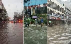 রাতভর বৃষ্টি, রাজধানীর বিভিন্ন এলাকায় জলাবদ্ধতা