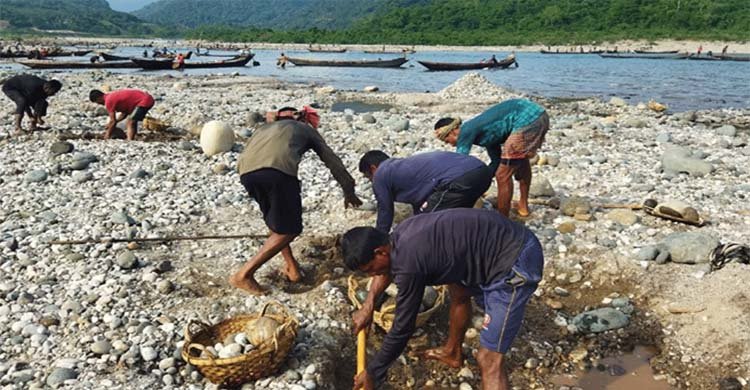 সিলেটে এখনো জব্দ হচ্ছে সাদাপাথর!