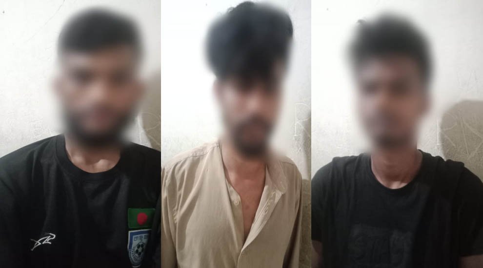 জিন্দাবাজার থেকে ৩ ছিনতাই কারীকে ধরলো পুলিশ