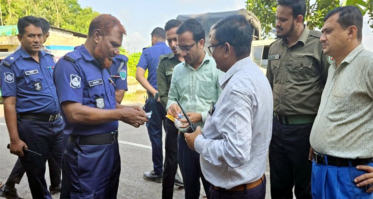 নবীগঞ্জে মাদকবিরোধী অভিযানে এক ব্যাক্তির কারাদণ্ড