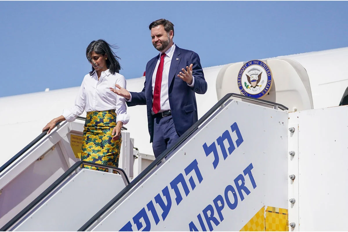 যুদ্ধবিরতি টিকিয়ে রাখতে ইসরায়েলে উড়ে গেলেন জেডি ভ্যান্স
