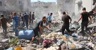 গাজায় ইসরায়েলি হামলায় একদিনে ২৪ ফিলিস্তিনি নিহত