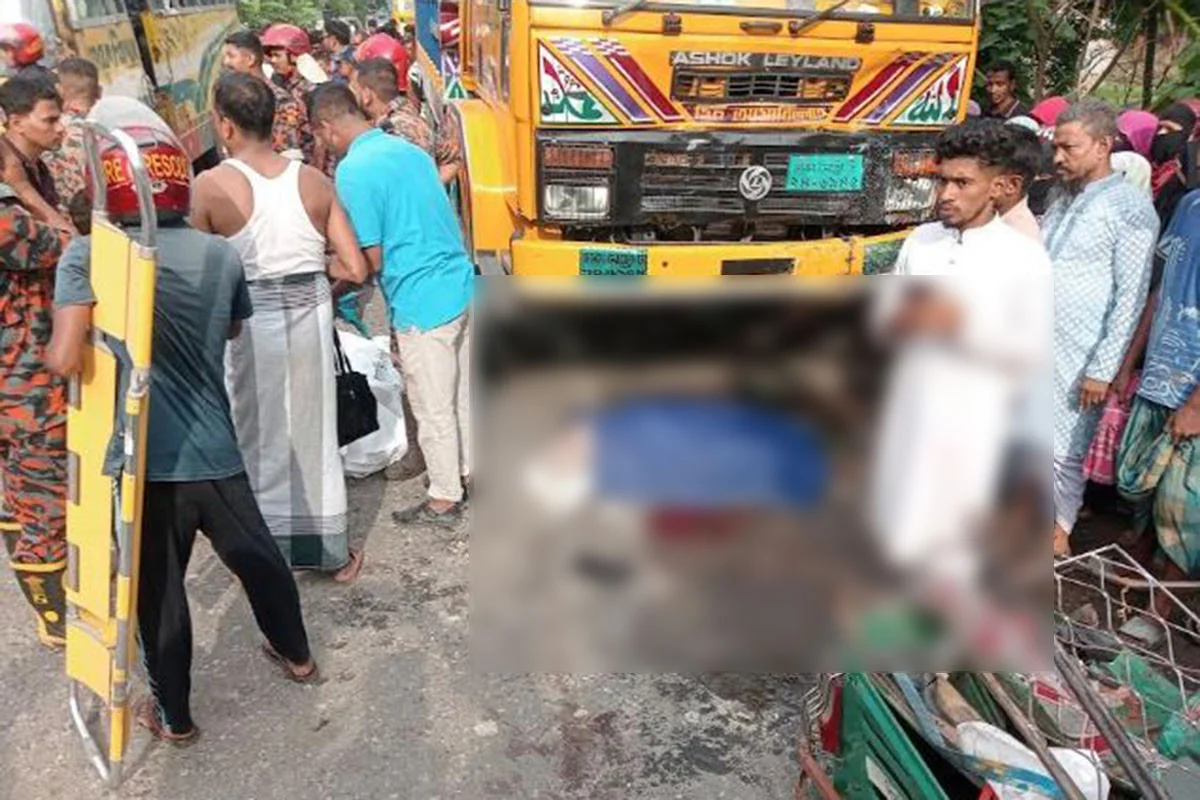 নোয়াখালীতে ট্রাক চাপায় সিএনজির চালকসহ ছয় জন নিহত