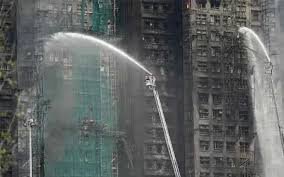 হংকংয়ের অগ্নিকাণ্ডে মৃতের সংখ্যা বেড়ে ১২৮