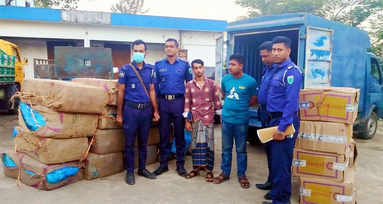 কানাইঘাটে নাসির বিড়িসহ আটক ২